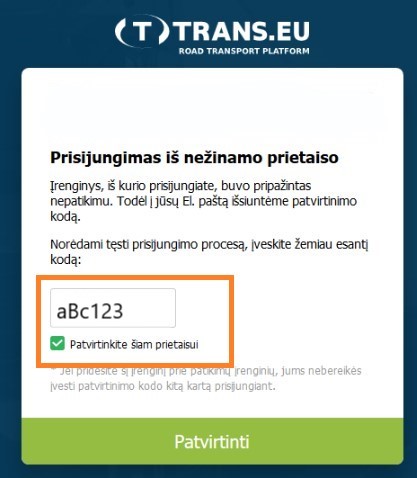 trans.eu prisijungimas