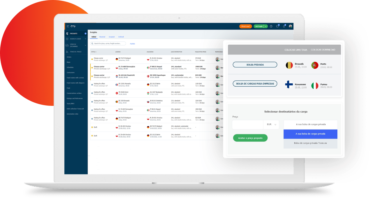 Trans.eu - Trans for forwarders -